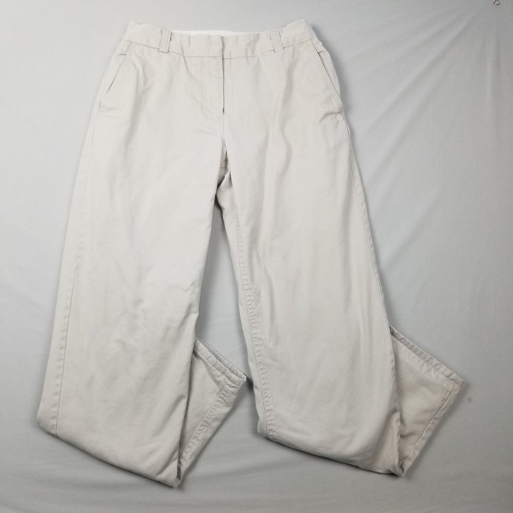 J. Crew Women's Fleece Lined Chino Pants Size P2